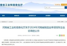 高服精细筛分设备荣获“2024年河南省制造业单项冠军企业”